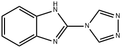 1H-Benzimidazole,2-(4H-1,2,4-triazol-4-yl)-(9CI) Structure