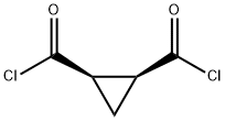 1,2-Cyclopropanedicarbonyl dichloride, cis- (9CI) Structure