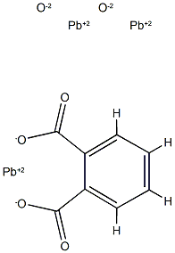 [1,2-苯二羧酸根合]二氧化三铅,69011-06-9,结构式