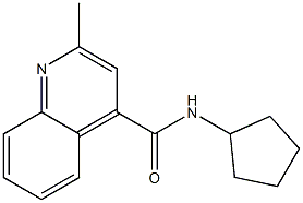 4-퀴놀린카르복사미드,N-시클로펜틸-2-메틸-(9CI)