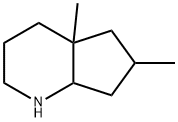 1H-1-Pyrindine,octahydro-4a,6-dimethyl-(5CI) Struktur