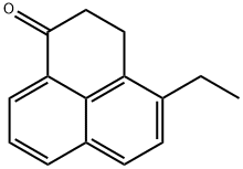1H-Benzonaphthen-1-one,4-ethyl-2,3-dihydro-(4CI) Struktur