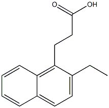 1-Naphthalenepropionicacid,2-ethyl-(4CI) Struktur