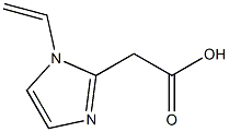 1H-Imidazole-2-aceticacid,1-ethenyl-(9CI) Structure