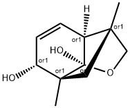3,7-Methanobenzofuran-6,7a(2H)-diol,3,3a,6,7-tetrahydro-3,7-dimethyl-,(3R,3aS,6R,7S,7aR)-rel-(9CI) 结构式