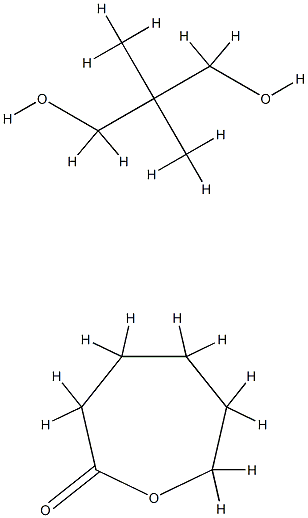 羟基己酸内酯与2,2-二甲基-1,3-丙二醇的聚合物,69089-45-8,结构式