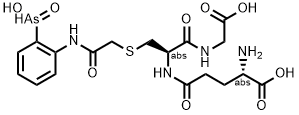 GLUTATHIONE ARSENOXIDE,691352-59-7,结构式
