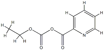 2-Pyridinecarboxylicacid,anhydridewithethylhydrogencarbonate(9CI) Structure