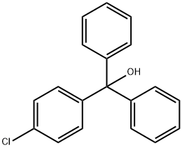 Benzenemethanol,4-chloro-a,a-diphenyl- Structure