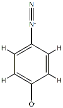 4-Oxylatobenzenediazonium Structure