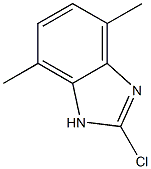 1H-Benzimidazole,2-chloro-4,7-dimethyl-(9CI) Structure