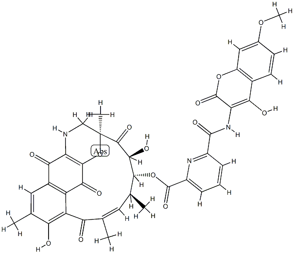 3''-Deoxyrubradirin B Structure