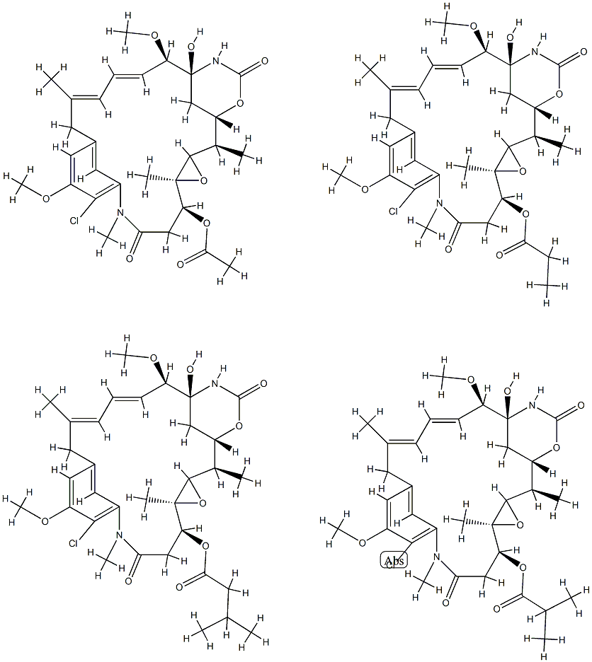 安丝菌素, 69279-90-9, 结构式