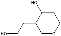 Pentitol, 1,5-anhydro-2,4-dideoxy-2-(2-hydroxyethyl)- (9CI) Structure