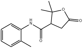3-Furancarboxamide,tetrahydro-2,2-dimethyl-N-(2-methylphenyl)-5-oxo-(9CI),693253-83-7,结构式