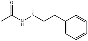 N-acetylphenelzine, 69352-50-7, 结构式