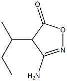 5(4H)-Isoxazolone,3-amino-4-(1-methylpropyl)-(9CI) Structure