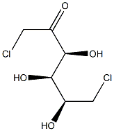 1,6-dichloro-1,6-dideoxyfructose Struktur