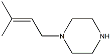 Piperazine,  1-(3-methyl-2-butenyl)-  (6CI,9CI) Struktur