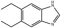 1H-Benzimidazole,5,6-diethyl-(9CI) Struktur