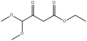 ethyl 4,4-dimethoxy-3-oxobutylate Struktur