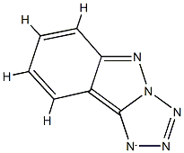 1H-Tetrazolo[1,5-b]indazole,  ion(1-)  (9CI) Struktur