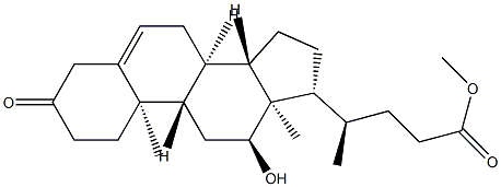12α-Hydroxy-3-oxochol-5-en-24-oic acid methyl ester|