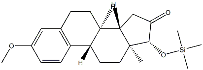 3-Methoxy-17β-(trimethylsiloxy)-1,3,5(10)-estratrien-16-one|