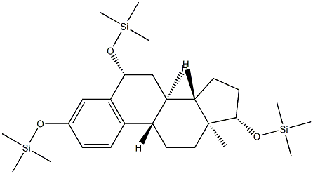 3,6β,17β-Tris(trimethylsiloxy)-1,3,5(10)-estratriene Structure