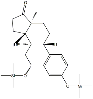3,6β-Bis(trimethylsiloxy)-1,3,5(10)-estratrien-17-one Structure