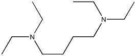 N,N,N'',N''-TETRAETHYL-1,4-BUTANEDIAMINE) 化学構造式