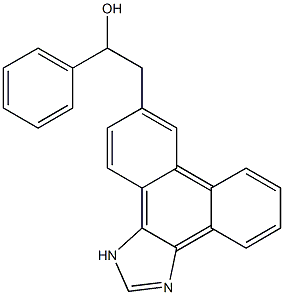 α-Phenyl-1H-phenanthro[9,10-d]imidazole-6-ethanol Structure
