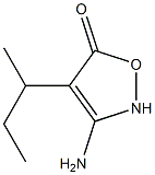 5(2H)-Isoxazolone,3-amino-4-(1-methylpropyl)-(9CI) Struktur