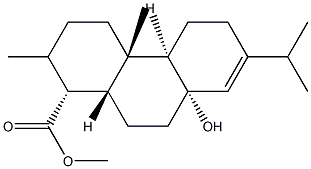 69765-29-3 (1R)-1,2,3,4,4a,4bα,5,6,8a,9,10,10aα-Dodecahydro-8aα-hydroxy-1,4aβ-dimethyl-7-isopropylphenanthrene-1α-carboxylic acid methyl ester