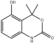 2H-3,1-Benzoxazin-2-one,1,4-dihydro-5-hydroxy-4,4-dimethyl-(9CI) Structure