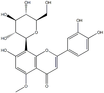 2-(3,4-Dihydroxyphenyl)-8-β-D-glucopyranosyl-7-hydroxy-5-methoxy-4H-1-benzopyran-4-one|