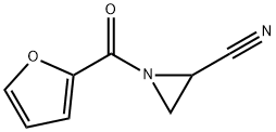 2-Aziridinecarbonitrile,1-(2-furanylcarbonyl)-(9CI) Structure