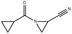 2-Aziridinecarbonitrile,1-(cyclopropylcarbonyl)-(9CI) Structure