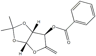 3-O-Benzoyl-5-deoxy-1-O,2-O-isopropylidene-β-L-threo-penta-4-enofuranose|