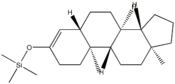 3-(Trimethylsiloxy)-5α-androst-3-ene Structure
