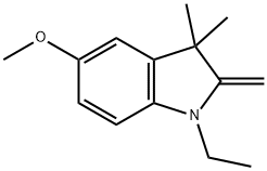 1H-Indole,1-ethyl-2,3-dihydro-5-methoxy-3,3-dimethyl-2-methylene-(9CI)|