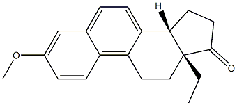 13α-Ethyl-3-methoxygona-1,3,5,7,9-penten-17-one Structure