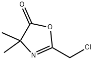 5(4H)-Oxazolone,2-(chloromethyl)-4,4-dimethyl-(9CI) Structure