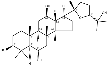 拟人参皂苷元 结构式