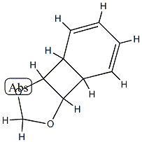Benzo[3,4]cyclobuta[1,2-d]-1,3-dioxole,  3a,3b,7a,7b-tetrahydro-,  (3a-alpha-,3b-alpha-,7a-alpha-,7b-alpha-)-  (9CI) Structure