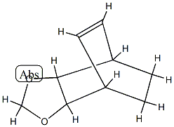 4,7-Ethano-1,3-benzodioxole,  3a,4,7,7a-tetrahydro-,  (3a-alpha-,4-alpha-,7-alpha-,7a-alpha-)-  (9CI) Structure
