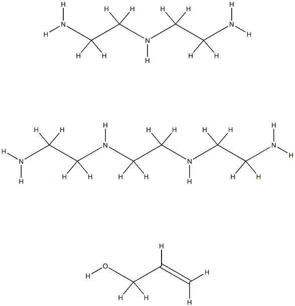 PROPOXYLATED N,N''-BIS(2-AMINOETHYL)-1,2-ETHANEDIAMINE MIXED WITH DIETHYLENETRIAMINE) Structure