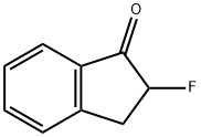 2-fluoro-2,3-dihydro-1H-inden-1-one Struktur