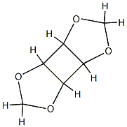 3aα,3bβ,6aβ,6bα-Tetrahydrocyclobuta[1,2-d:3,4-d']bis[1,3]dioxole 结构式