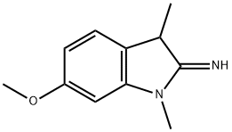 2H-Indol-2-imine,1,3-dihydro-6-methoxy-1,3-dimethyl-(9CI) Structure